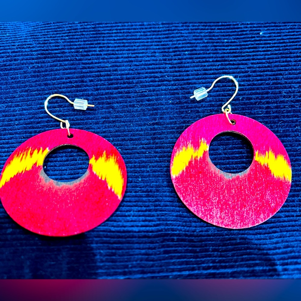 Hand painted earrings